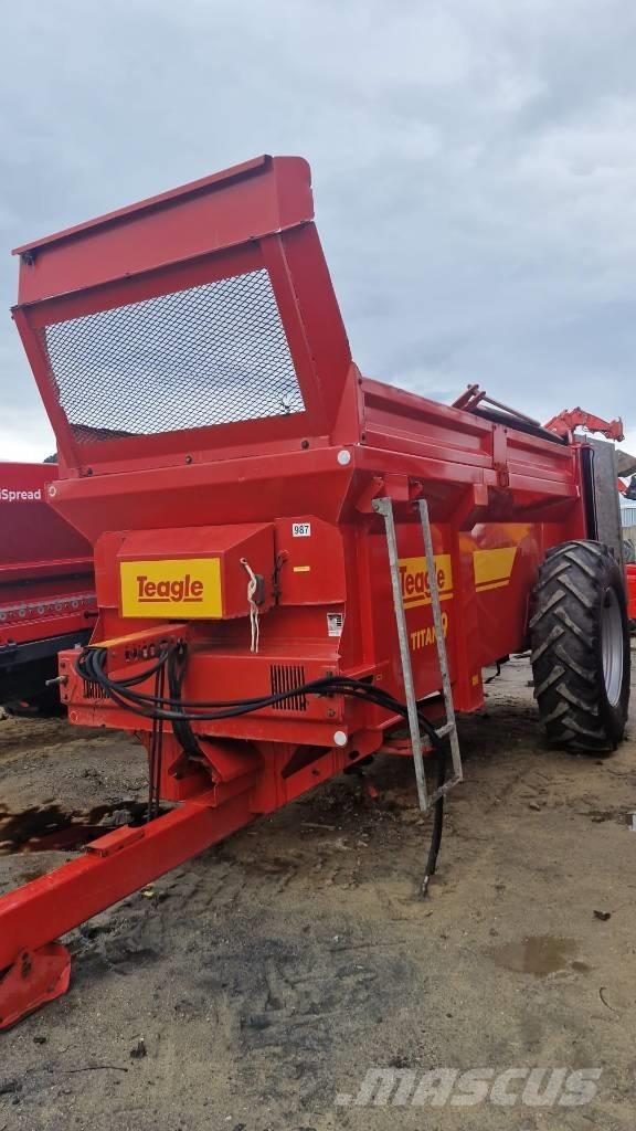 TEAGLE TITAN 9 Manure spreaders