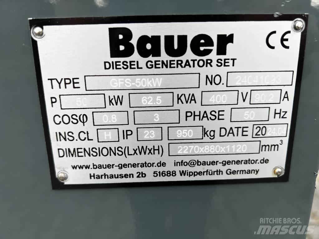 Bauer 69 KVA Diesel Generators