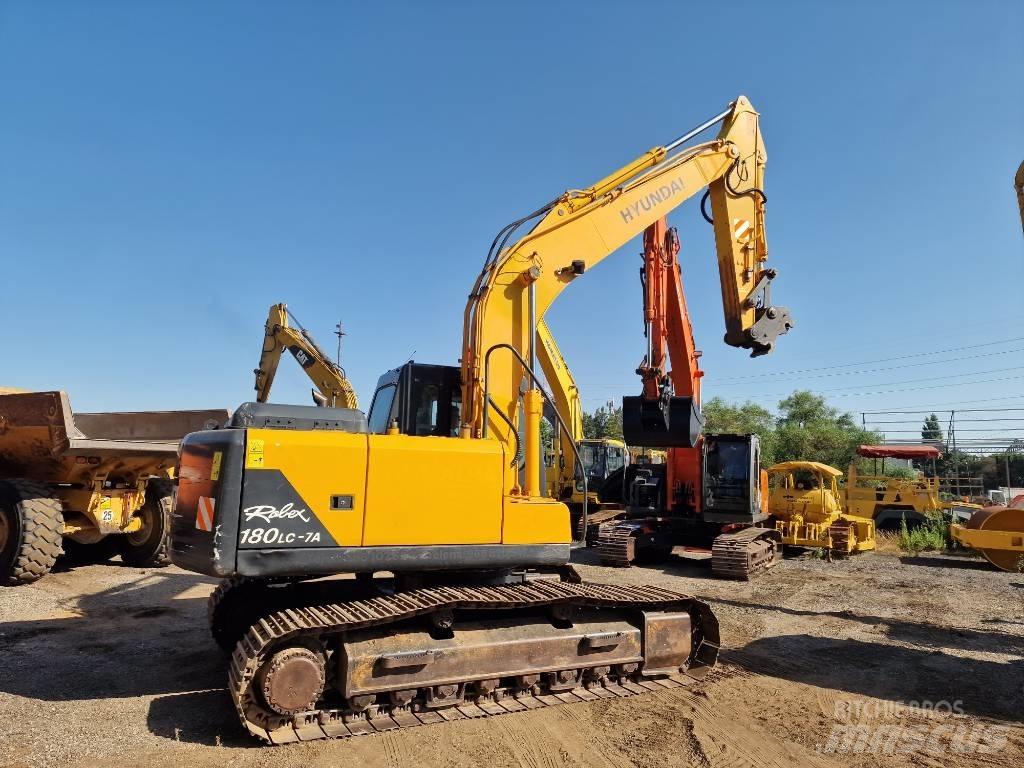 Hyundai R180LC-7 Crawler excavators