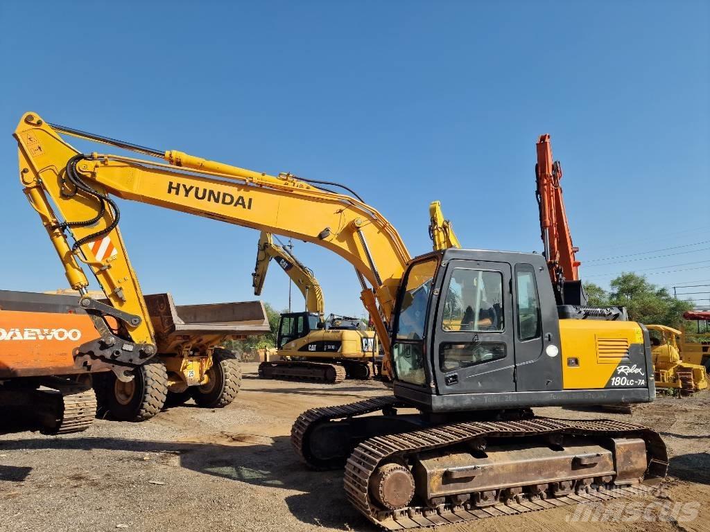 Hyundai R180LC-7 Crawler excavators