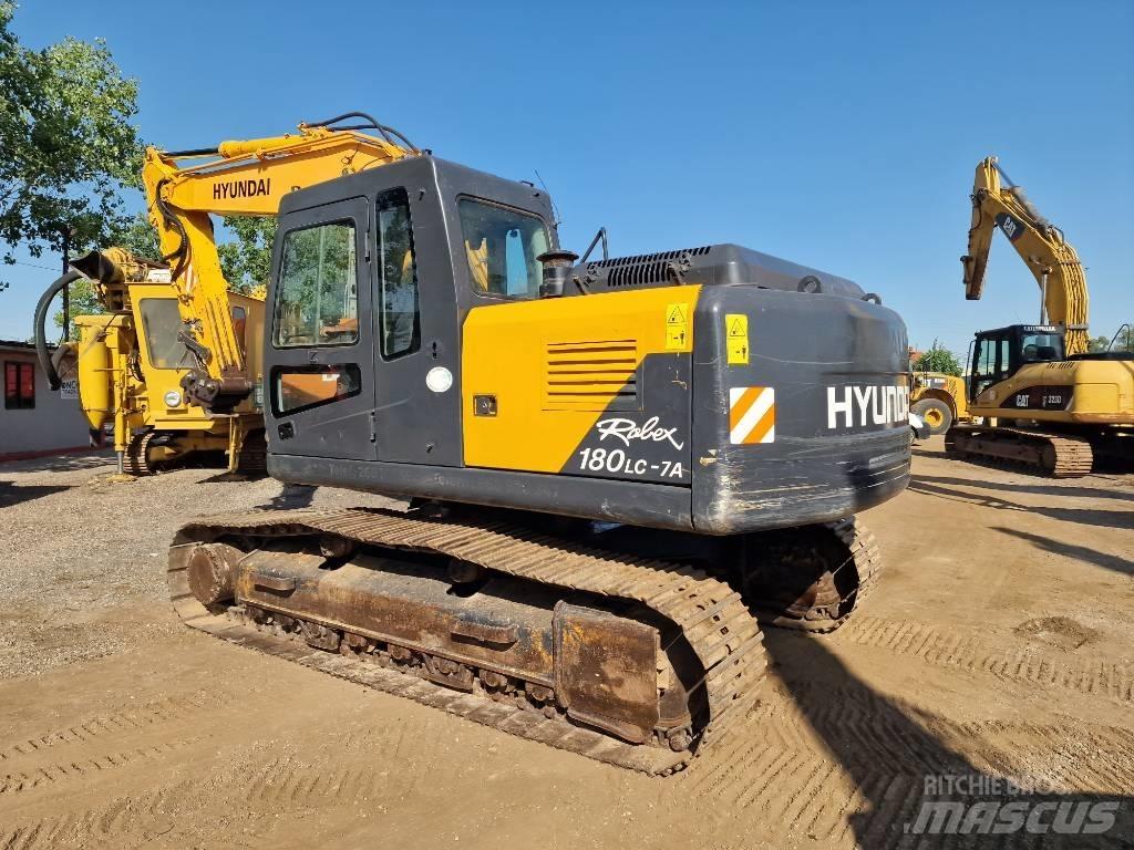 Hyundai R180LC-7 Crawler excavators