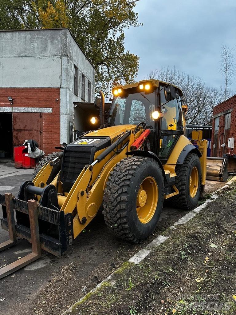 CAT 444F Backhoe