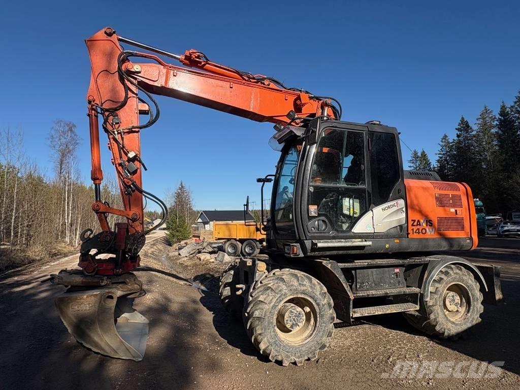 Hitachi ZX 140 W-5B Wheeled excavators