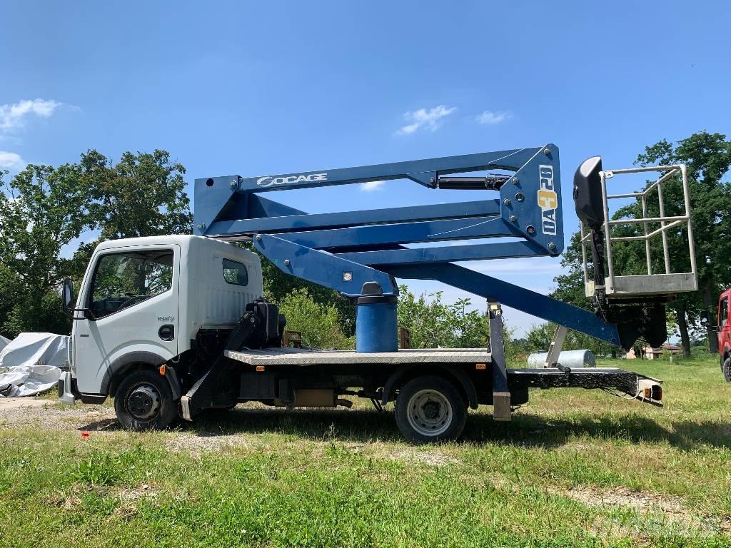 Socage DA 320 Truck mounted platforms