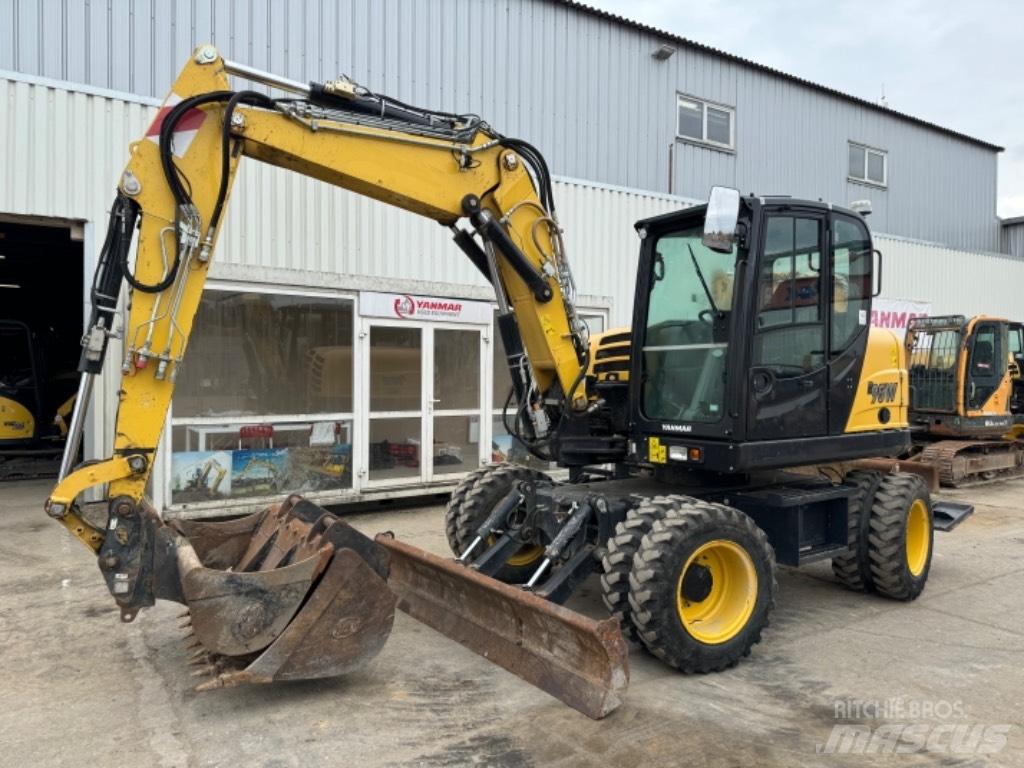 Yanmar B95W (40744) Wheeled excavators