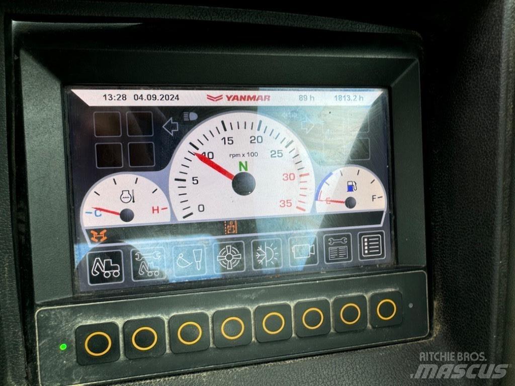 Yanmar B95W (40744) Wheeled excavators