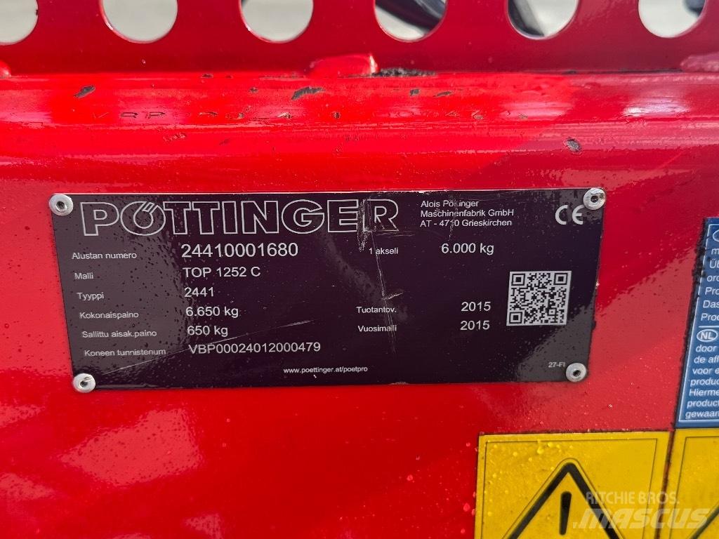 Pöttinger Top 1252 C Windrowers