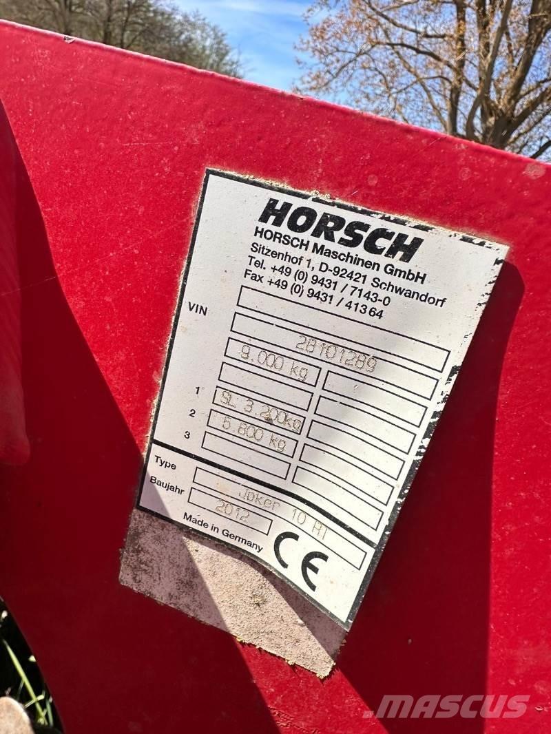 Horsch Joker 10 RT Disc harrows