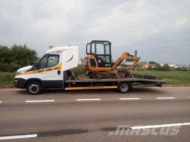 Iveco Daily 50 C 15 Beavertail Flatbed / winch trucks
