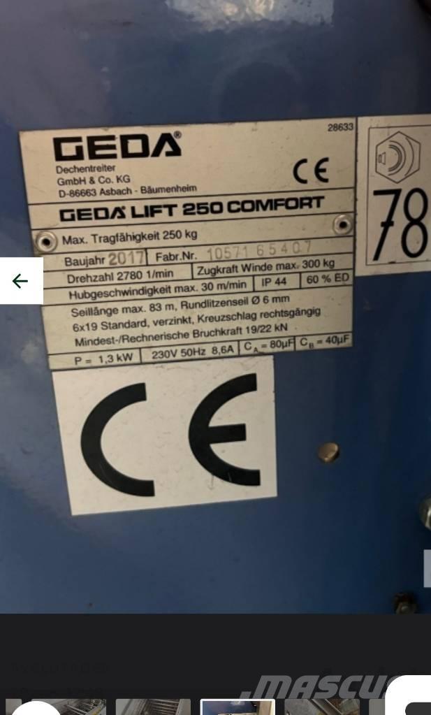 Geda Comfort 250 Hoists and material elevators
