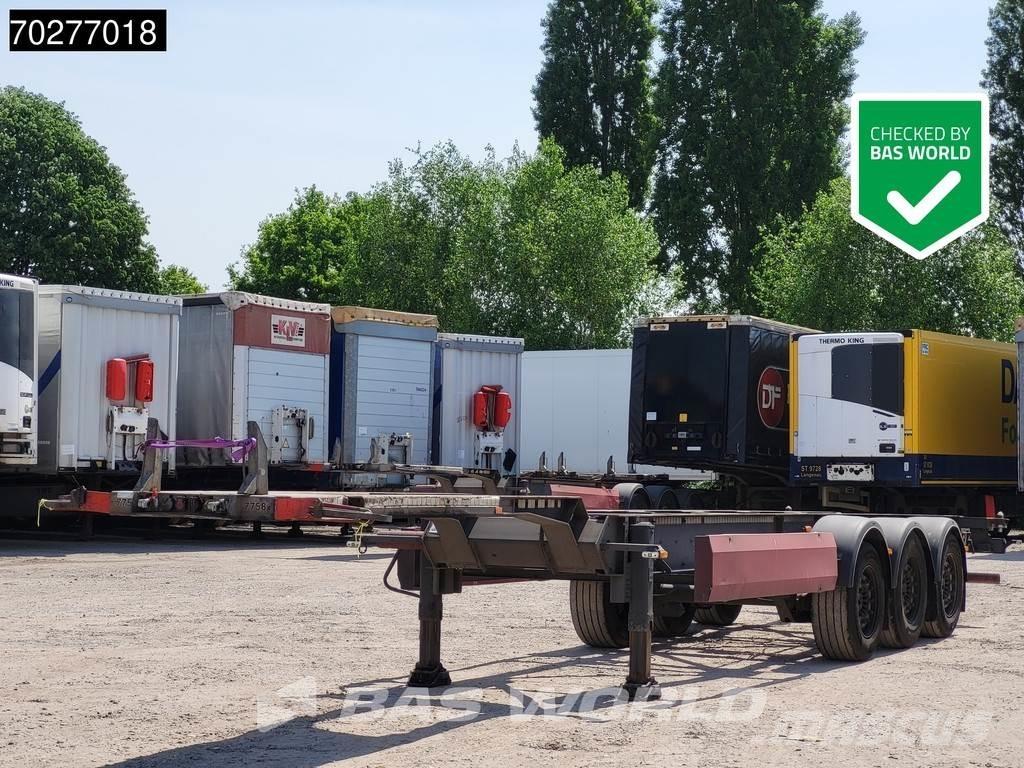 Van Hool 3 axles Container semi-trailers