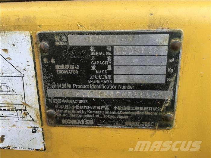 Komatsu PC 200-7 Crawler excavators