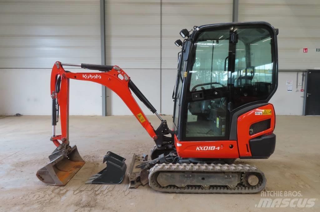 Kubota KX 018-4 Mini excavators < 7t (Mini diggers)