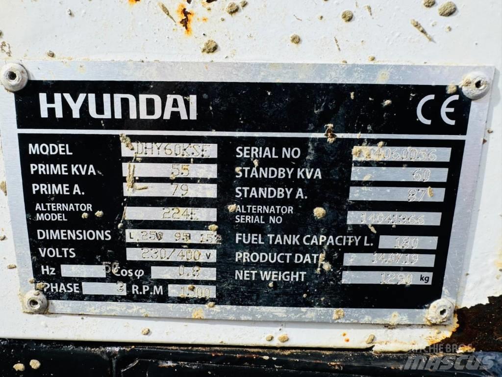 Hyundai DHY60KSE Diesel Generators