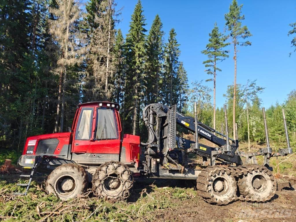Komatsu 875 Forwarders