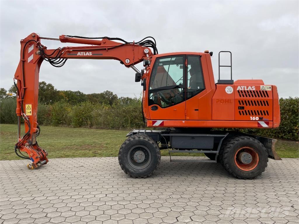 Atlas 160W-BLUE Wheeled excavators