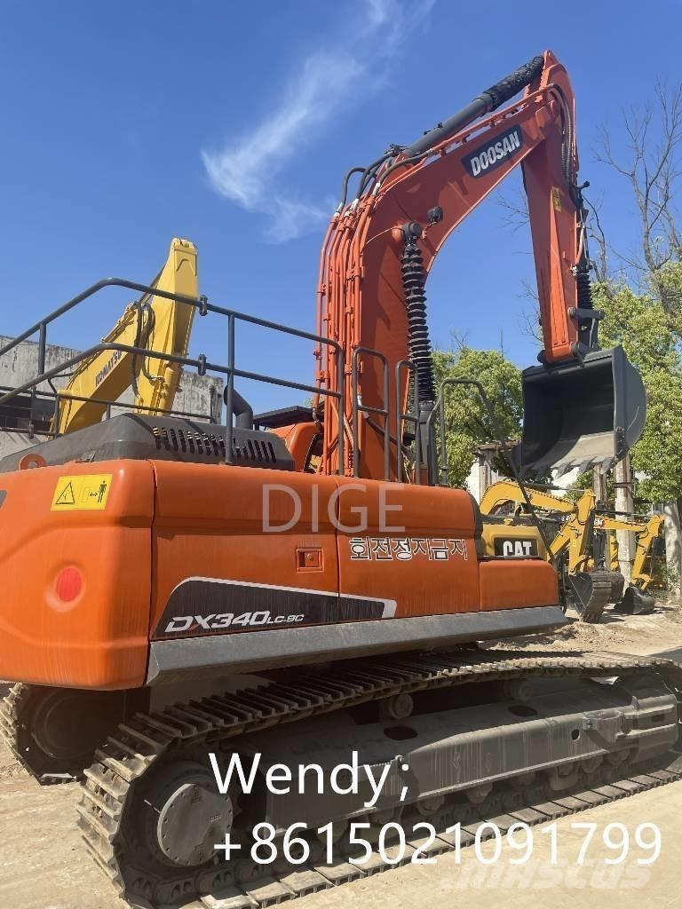 Doosan DX 340 Mini excavators  7t - 12t