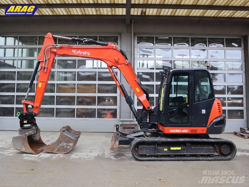 Kubota KX 080-4 Mini excavators  7t - 12t