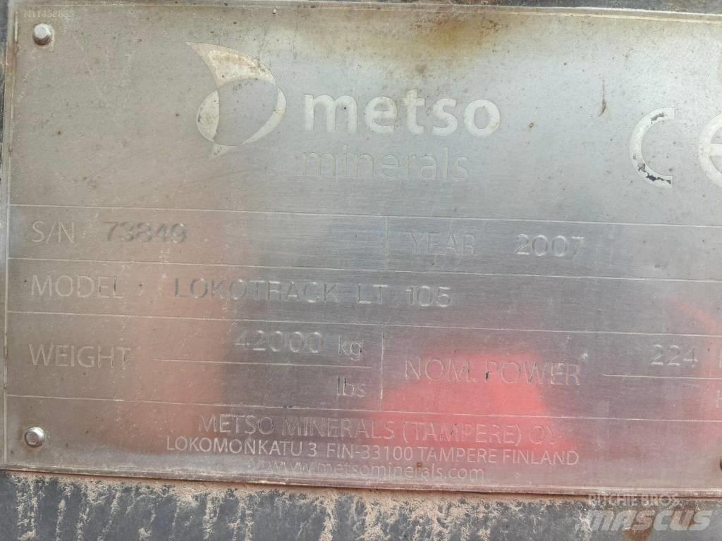 Metso LT 105 Mobile crushers