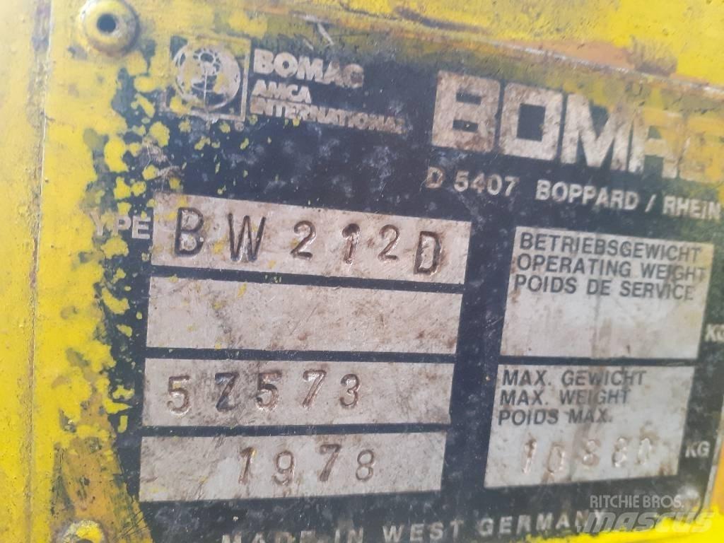 Bomag BW 212 D Soil compactors