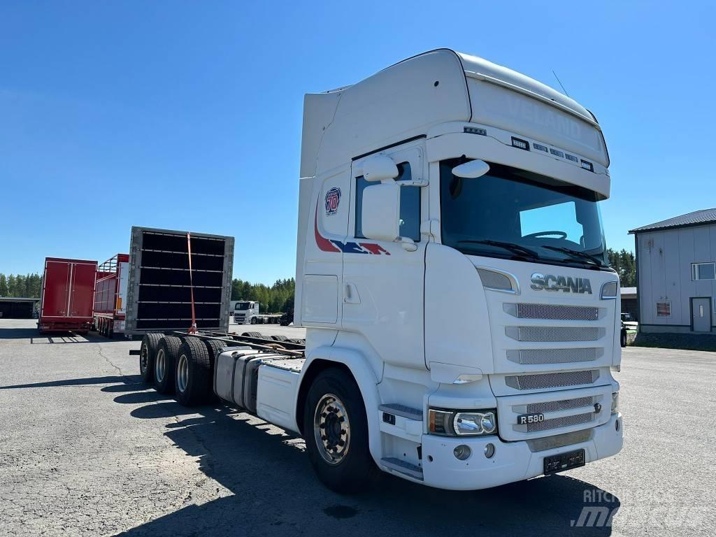 Scania R 580 Chassis Cab trucks