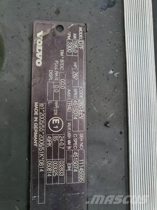 Volvo D7F Engines