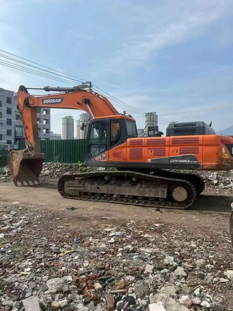 Doosan DX420LC Crawler excavators