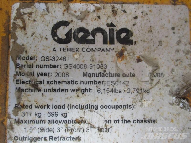 Genie GS 3246 Scissor lifts