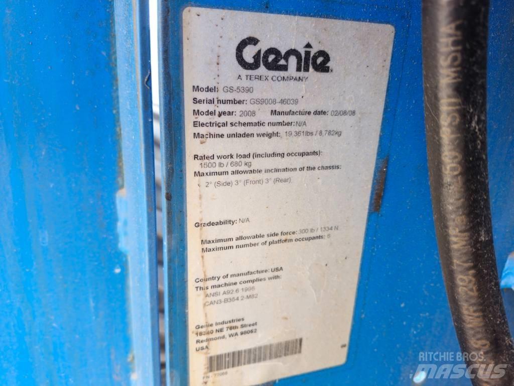 Genie GS-5390 Scissor lifts