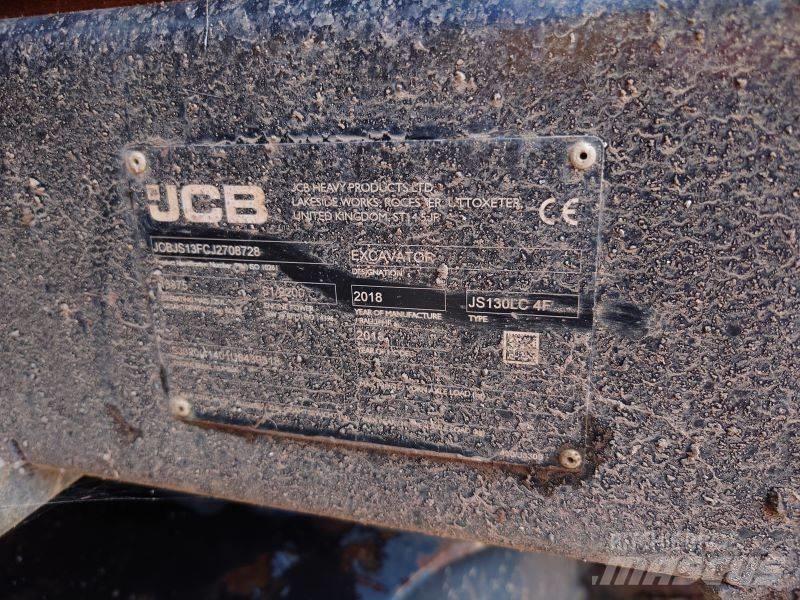 JCB JS130LC Plus+ Crawler excavators