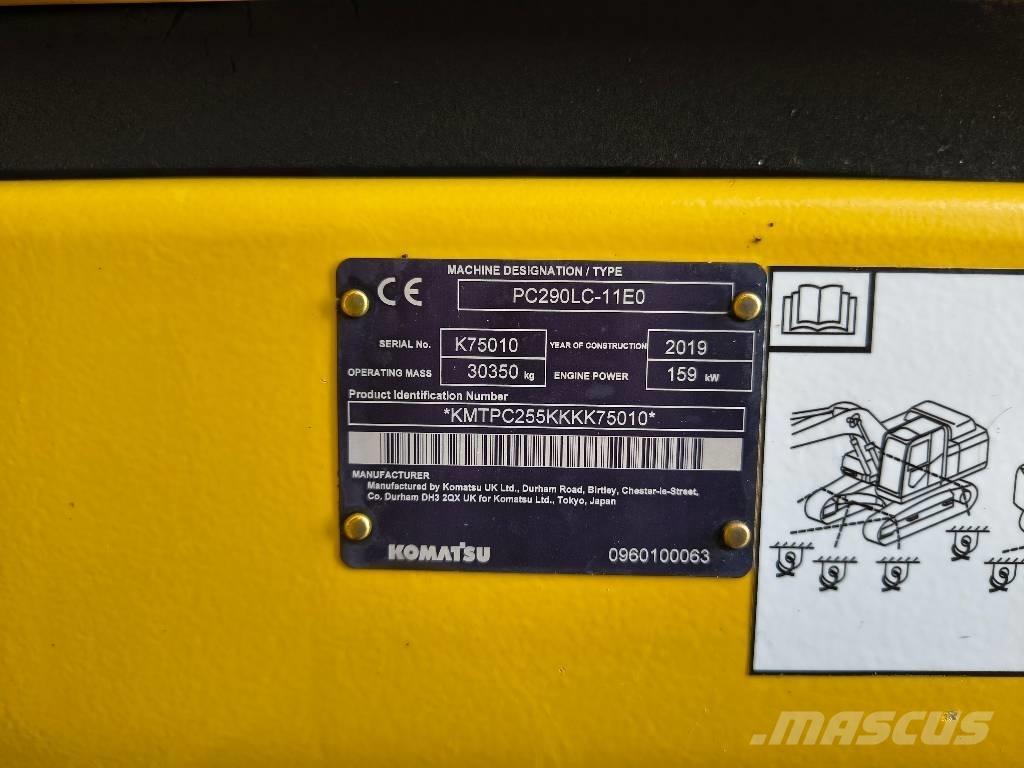 Komatsu PC 290 LC-11 Crawler excavators