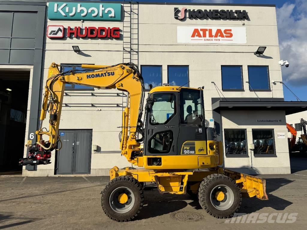 Komatsu PW 98 MR-6 Wheeled excavators