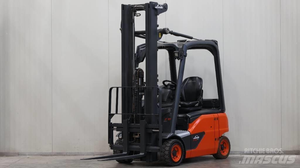 Linde E 16 P Electric forklift trucks