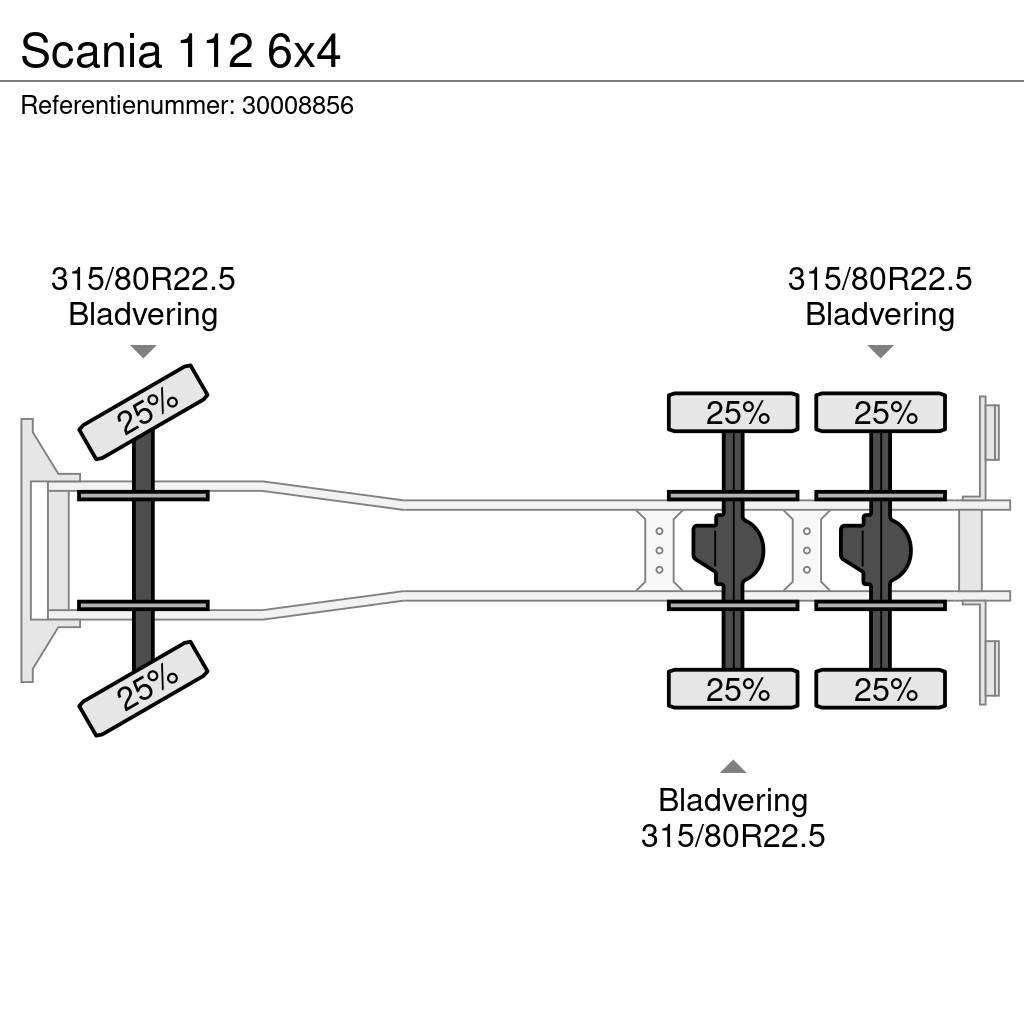 Scania 112 6x4 Chassis Cab trucks