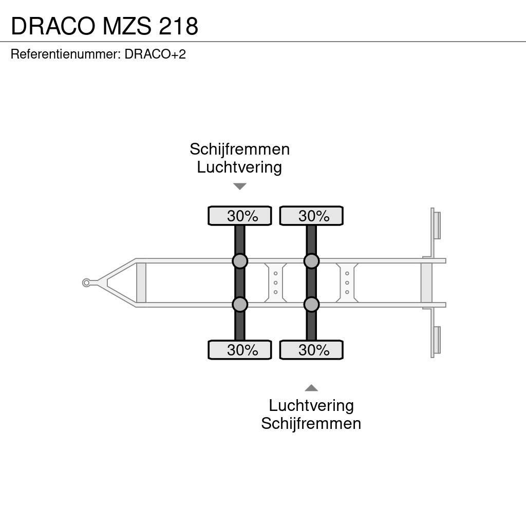Draco MZS 218 Box Trailers
