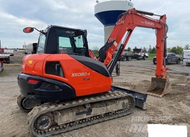 Kubota KX080-4S2 Crawler excavators