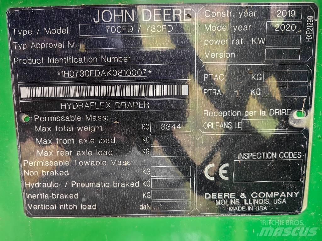 John Deere T 670 i Combine harvesters