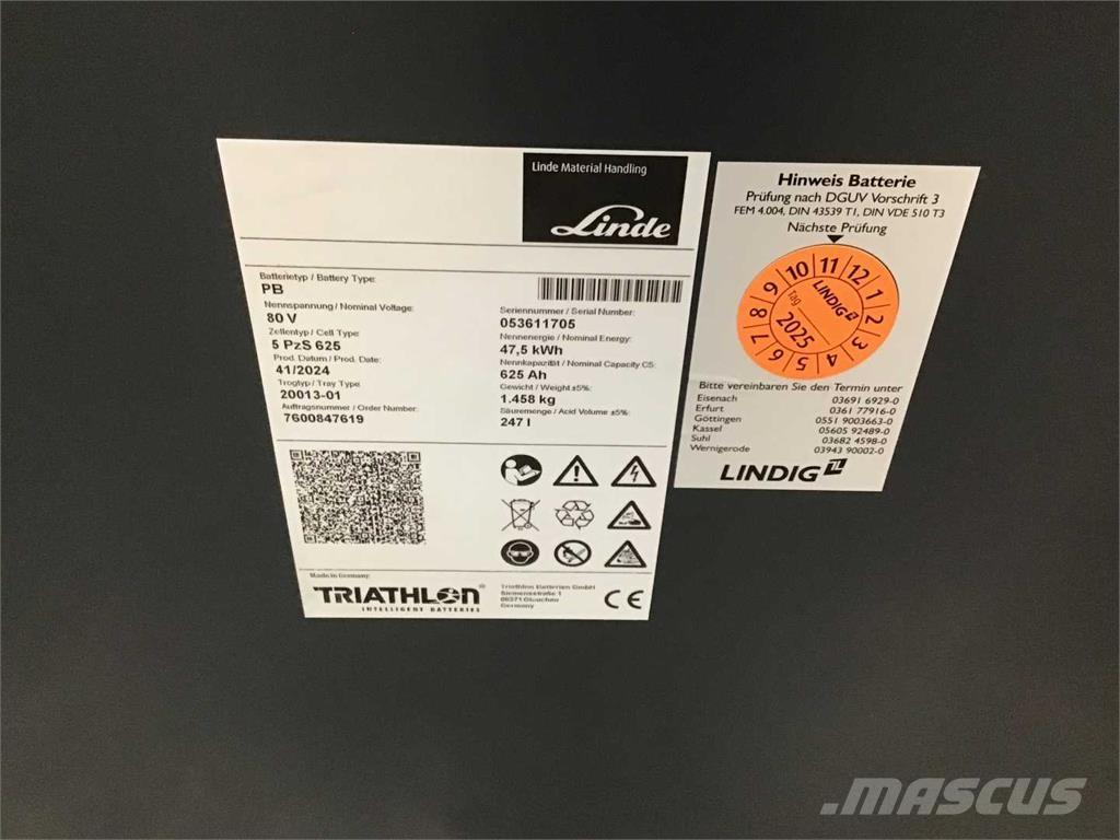 Linde E35L Electric forklift trucks