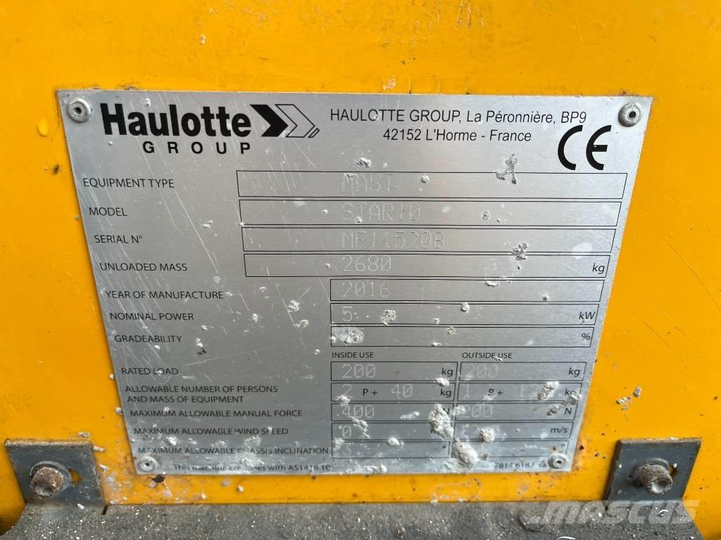 Haulotte Star 10 Used Personnel lifts and access elevators
