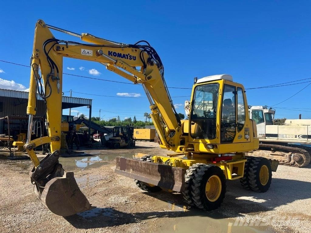 Komatsu PW 110 Wheeled excavators