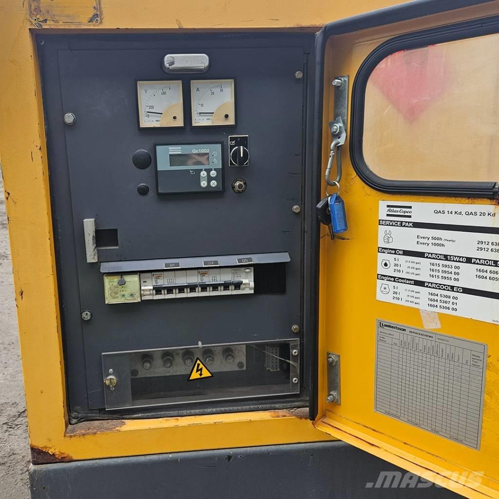 Atlas Copco QAS 20 Diesel Generators