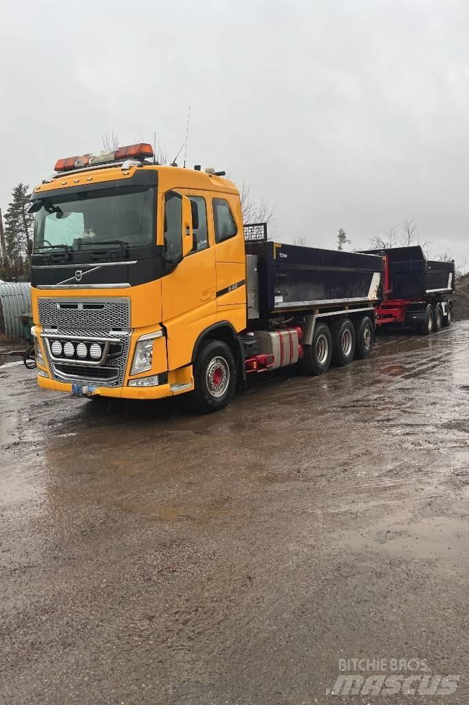 Volvo FH 540 Tipper trucks
