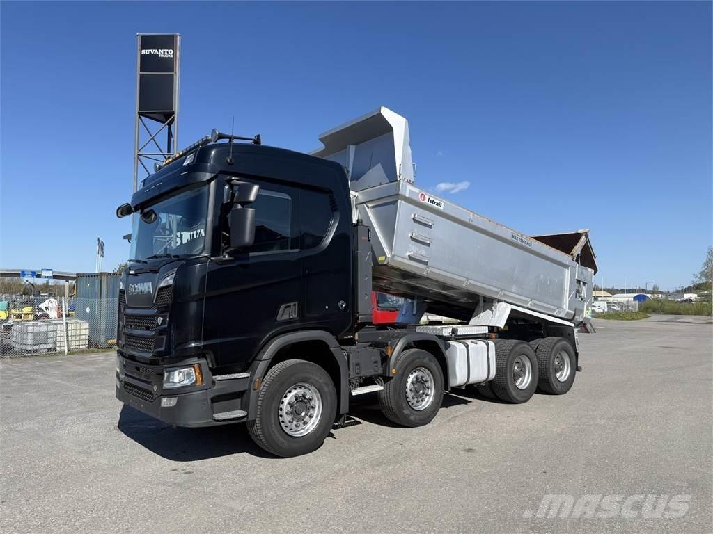 Scania R580 8X4 Tipper trucks