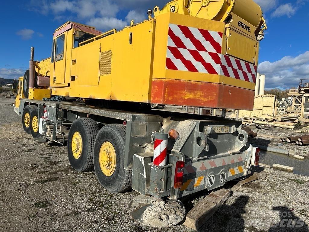 Grove TM 750 E Track mounted cranes