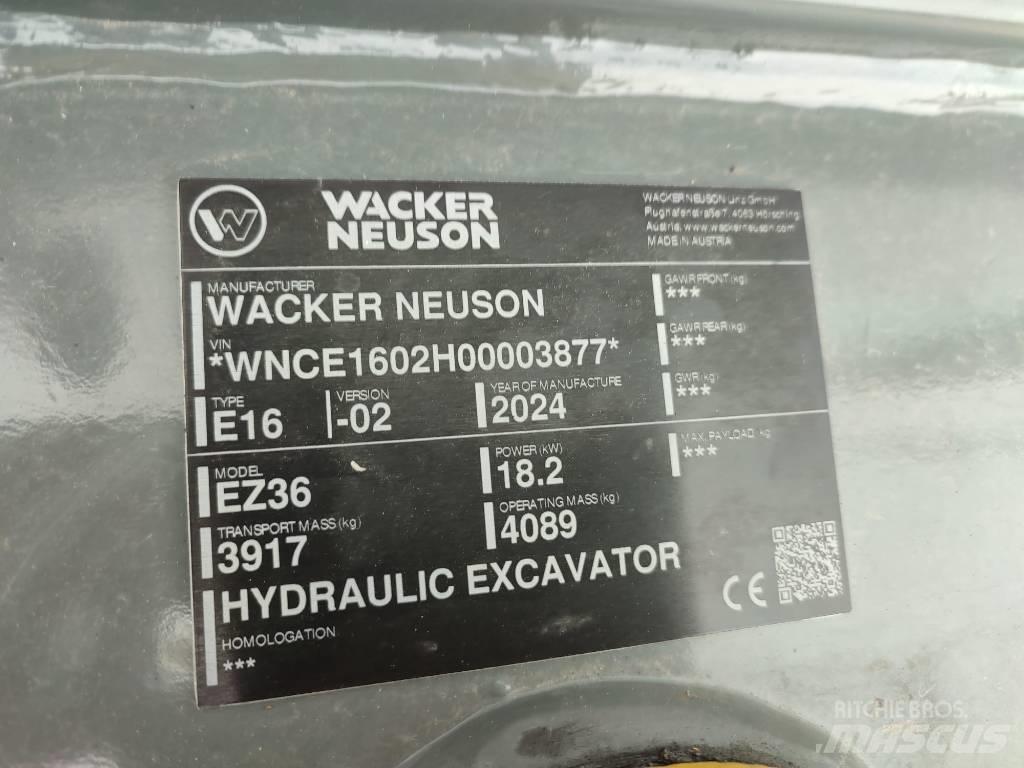 Wacker Neuson EZ 36 Mini excavators < 7t (Mini diggers)