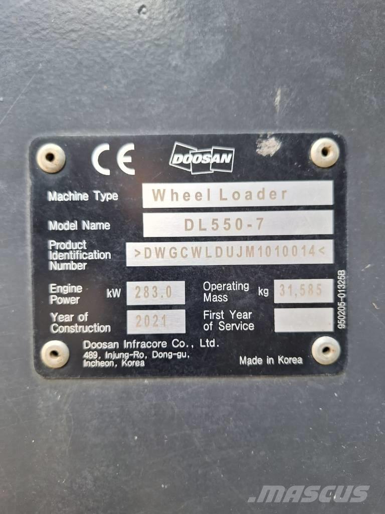 Doosan DL550-7 Wheel loaders
