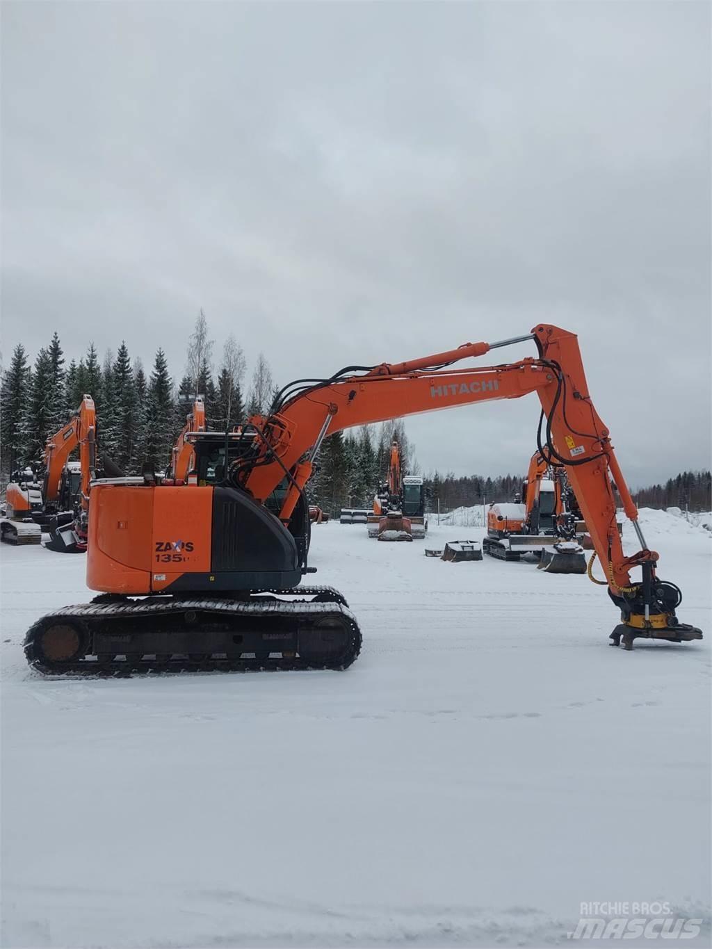 Hitachi ZX135US-5B Crawler excavators