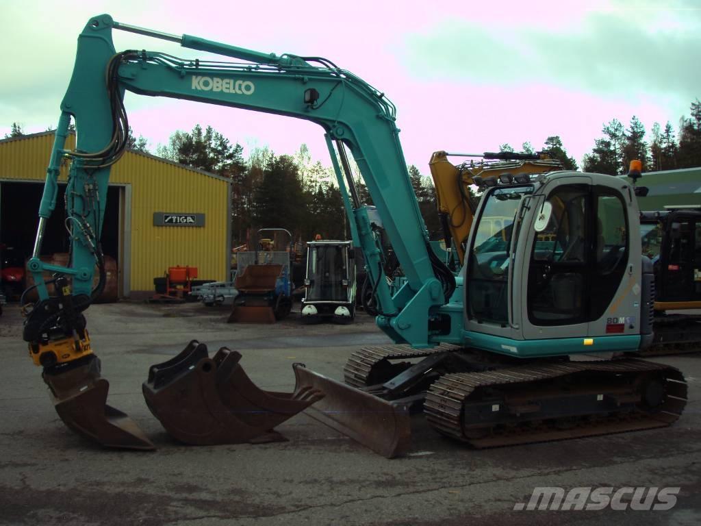 Kobelco SK 80 MSR-1E Mini excavators  7t - 12t
