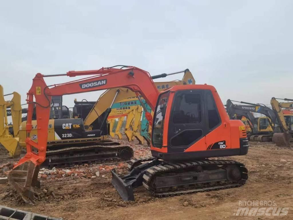 Doosan DX 80 Mini excavators  7t - 12t