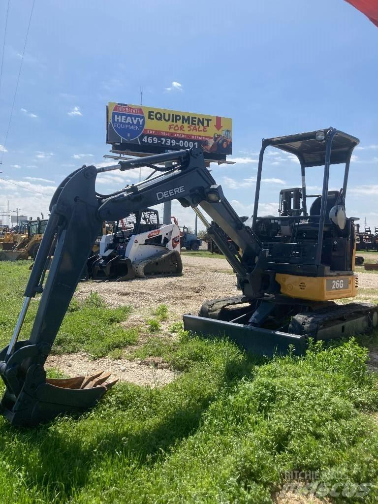 John Deere 26G Demolition excavators